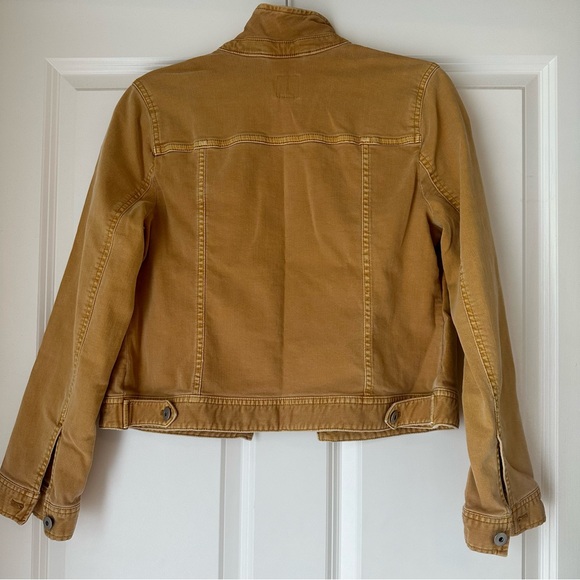 J. Jill Classic Denim Jacket - Light Honey - Women’s Small - Picture 2 of 3